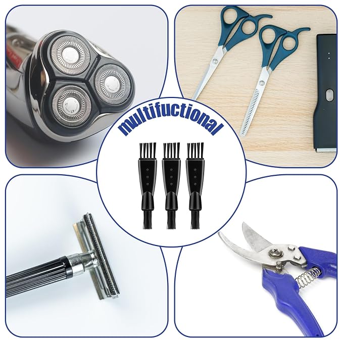 16 Pcs Electric Razor Brush, Double Sided Shaver Cleaning Brush Clipper Brushes - Image 7