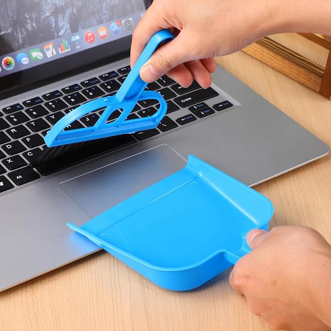 Healifty Mini Broom and Dustpan Set Small Handheld Sweeper Combo - Image 4