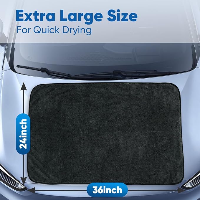 HOMEXCEL Professional Car Drying Towel - Image 2