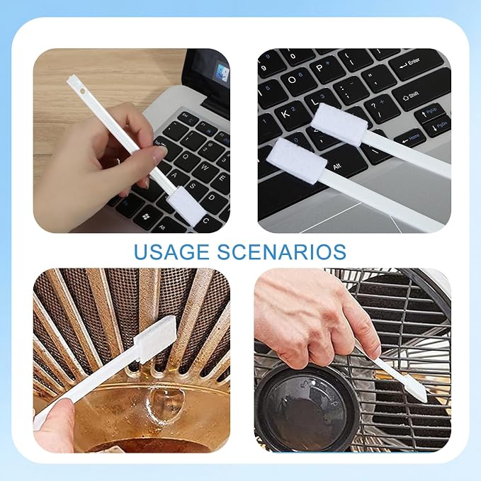 10 PCS 14×1.5cm Disposable Crevice Cleaning Brushes Small Detail Toilet Corners - Image 6