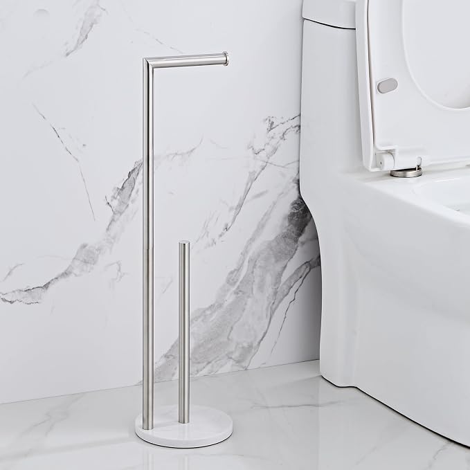 Marble Toilet Paper Holder Stand - Image 4