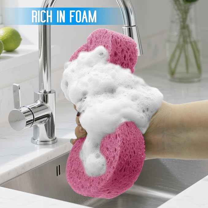 3PCS Car Wash Sponge, Heavy Duty Car Sponges - Image 3
