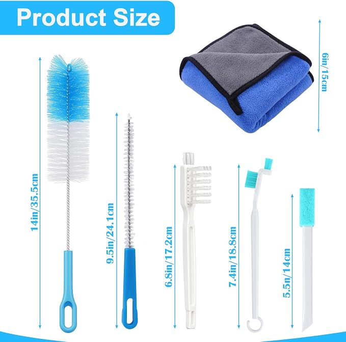 XANGNIER Single Serve Coffee Maker Cleaning Brush Kits - Image 6