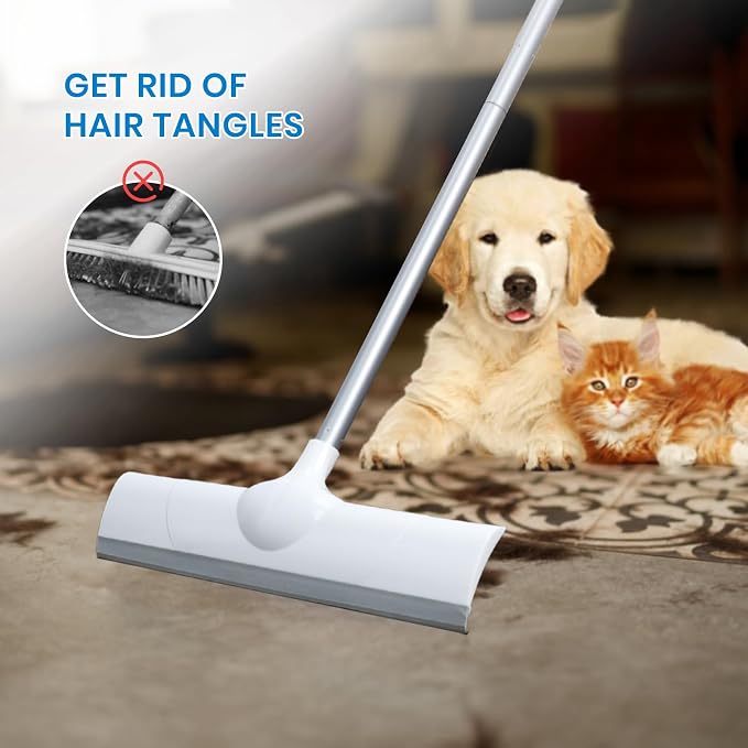 Magic Rubber Broom, Sweep and Squeegee Multifunction Household Cleaning Broom - Image 3