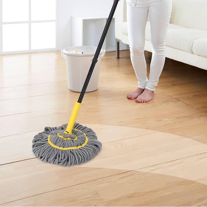 Self Wringing Twist Mop, Wet Mop - Image 6