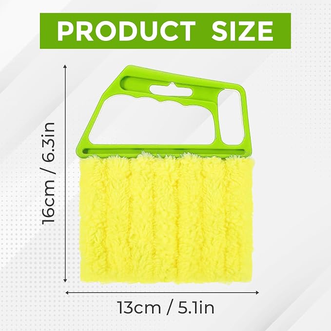 2-Pack Microfiber Blind Cleaner Tools - Image 2