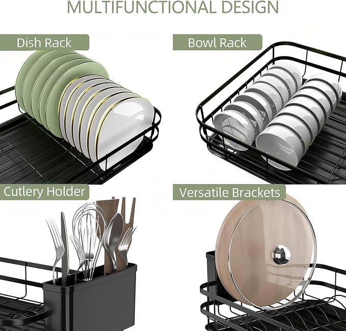 Dish Drying Rack Stainless Steel Drying Racks - Image 3