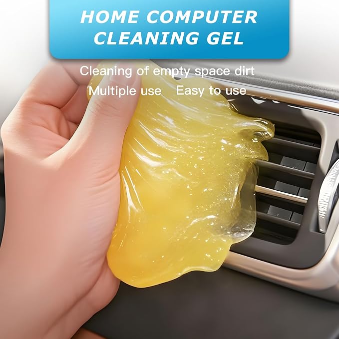 Car Cleaning Gel, Reusable Car Cleaning Putty - Image 2