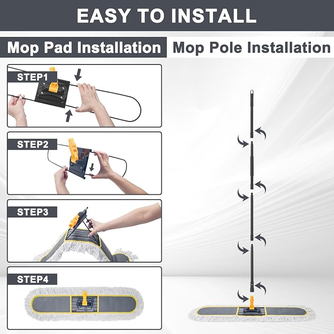 KeFanta 36" Commercial Dust Mops - Image 6