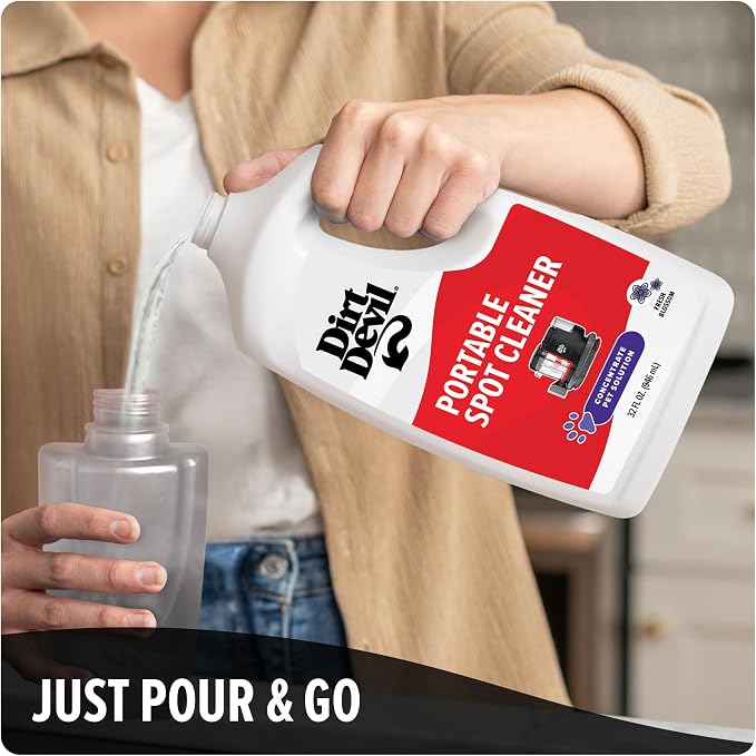 Dirt Devil Pet Portable Spot Cleaner Solution, 32 oz., Fresh Blossom Scent - Image 5
