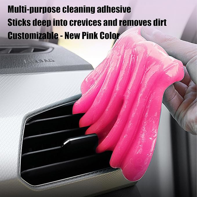 Car Cleaning Gel, Car Wash Interior Dust Remover Glue - Image 9