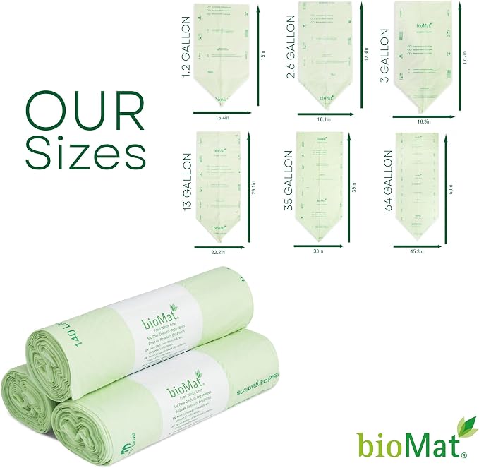 bioMat 3 Gallon Compost Bags - Image 6