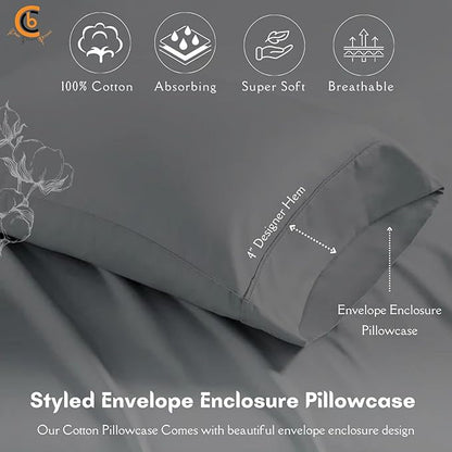 Camping Cot Sheets 25" x 75" - 3 Piece Cot Sheet Set for Bunk Bed - fits upto 9" Deep Mattress, Perfect for Narrow Twin, Camping Cot, RV Bunk, Guest Beds, Trifold Mattress - Dark Grey