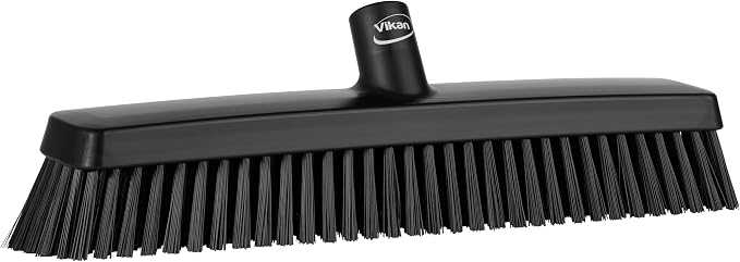 Vikan 31759 16" Heavy-Duty Push Broom, Soft/Stiff by Vikan