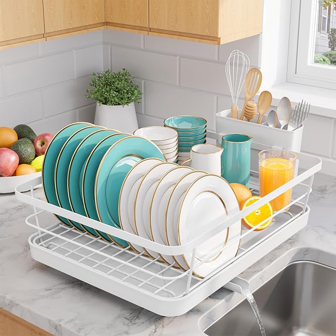 Stainless Steel Dish Drying Rack by Sakugi