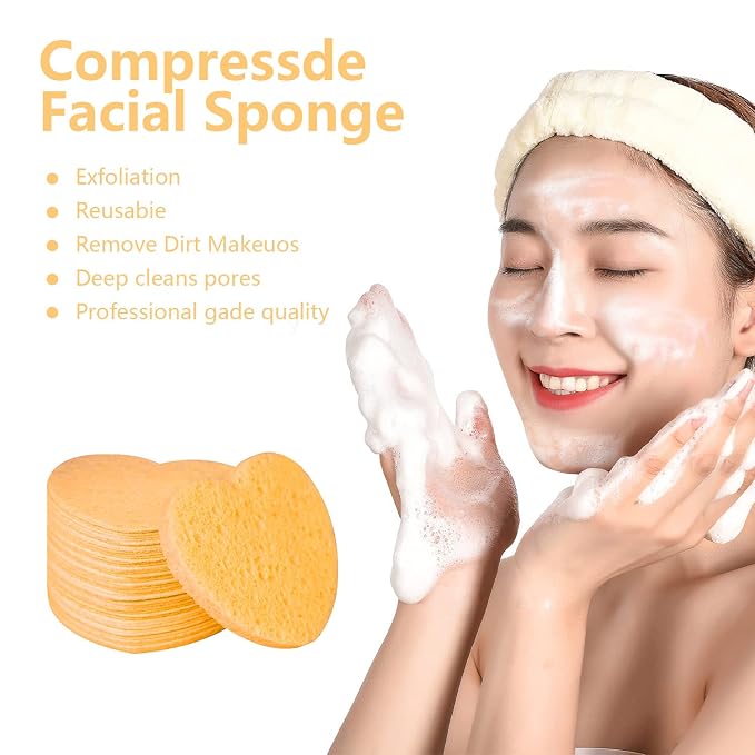 100-Count Compressed Facial Sponges - Image 3