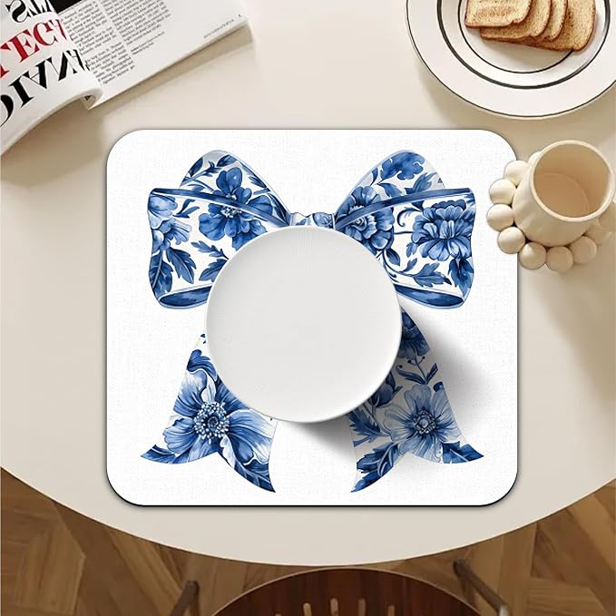 Chinoiserie Bow Dish Drying Mat - Image 5