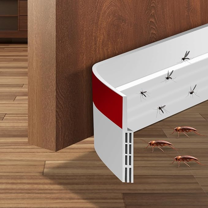 Ainiv Door Draft Stopper Under Door Seal, Adhesive Under Door Sweep Weather by Ainiv