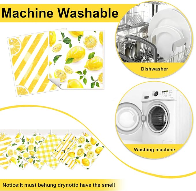6 Pack Swedish Dishcloths for Kitchen - Image 5