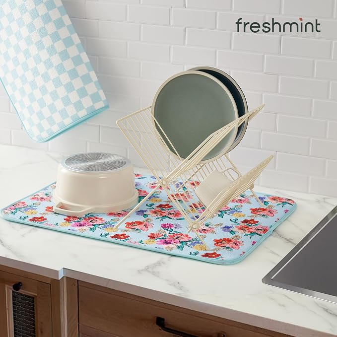 FRESHMINT Printed Dish Drying Mats - Image 5