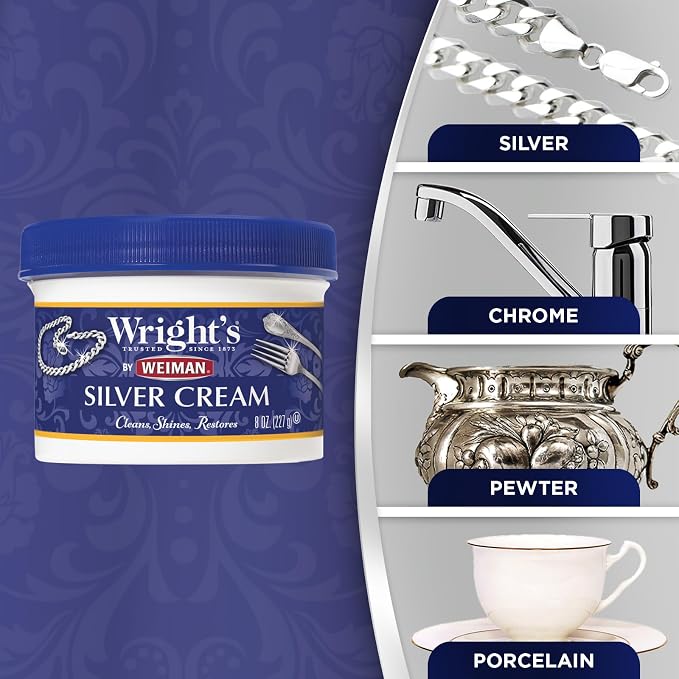 Wright's by Weiman Silver Cleaner and Polish Cream - Image 3