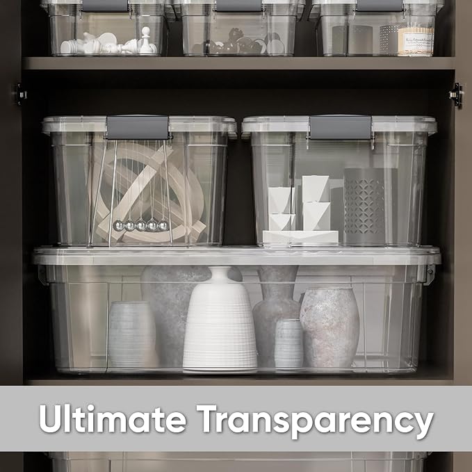 Superio Storage Bins with Lids - Image 8
