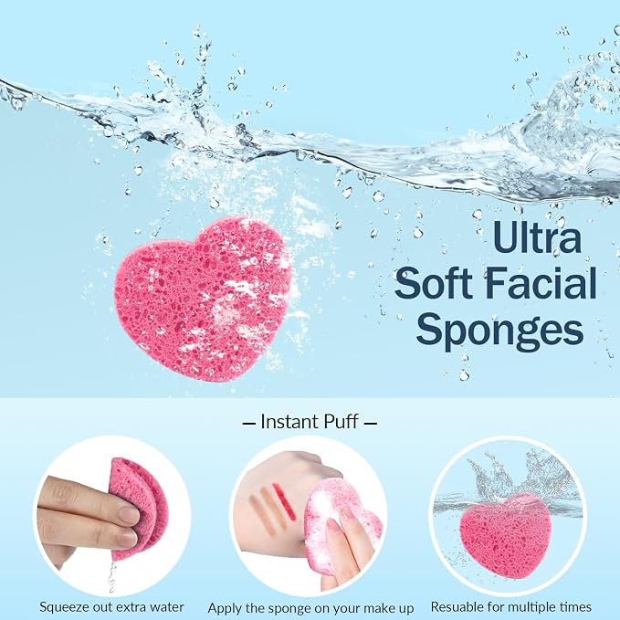 100-Count Compressed Facial Sponges - Image 4