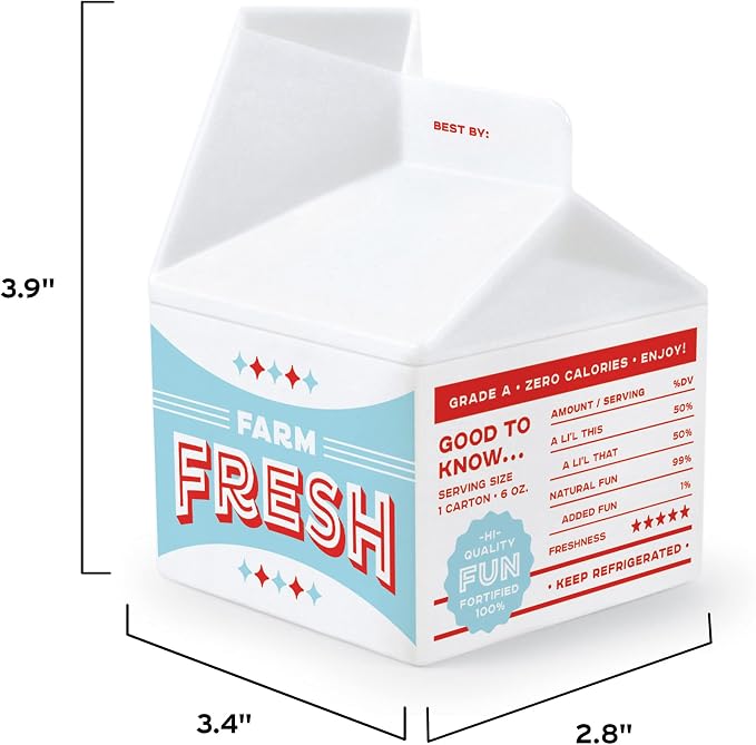 Genuine Fred FRESH PINT, Milk Carton Fridge Deodorizer - Image 3