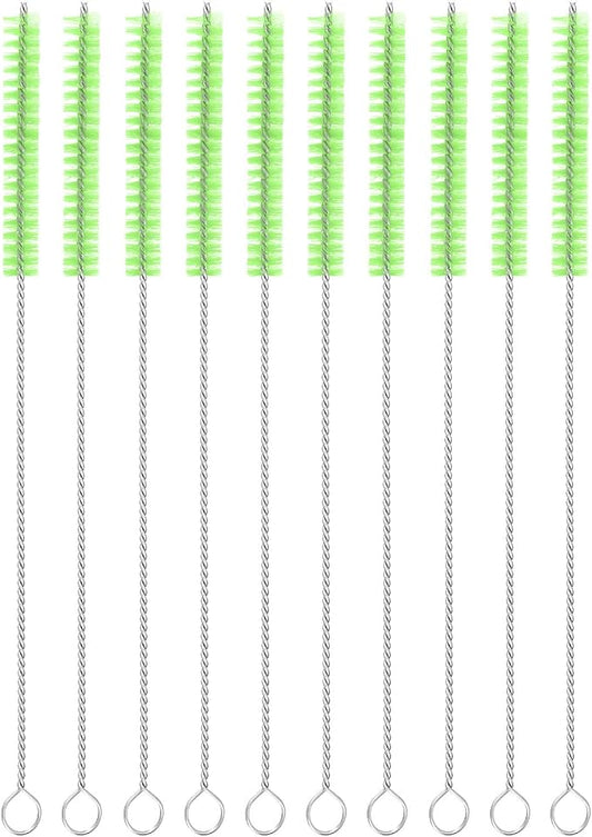 uxcell 10Pcs Drinking Straw Cleaning Brushes, Sippy Cup, Bottle and Tube by uxcell