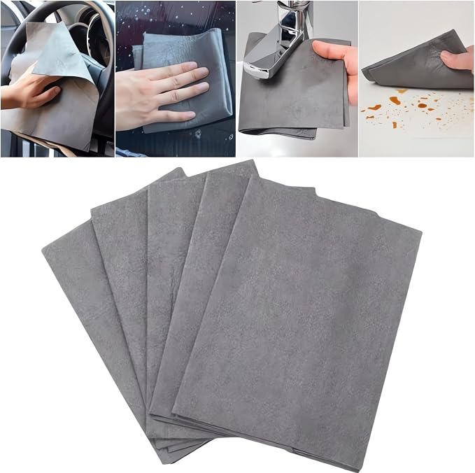 Thickened Magic Cleaning Cloth, Super Absorbent, Streak-Free Microfiber Cloth by Unknown