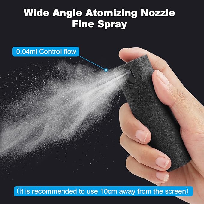 6 Pack Screen Cleaner 3-in-1 Touchscreen Mist Cleaner Spray and Microfiber - Image 4