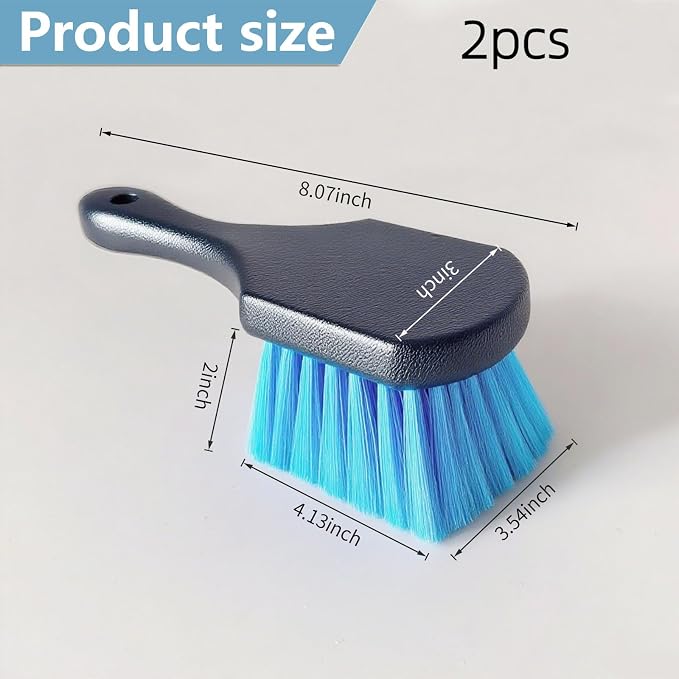 2 Pcs Bird Bath Brushes，Bathtub Cleaning Brush，Hummingbird Feeder Cleaning - Image 2