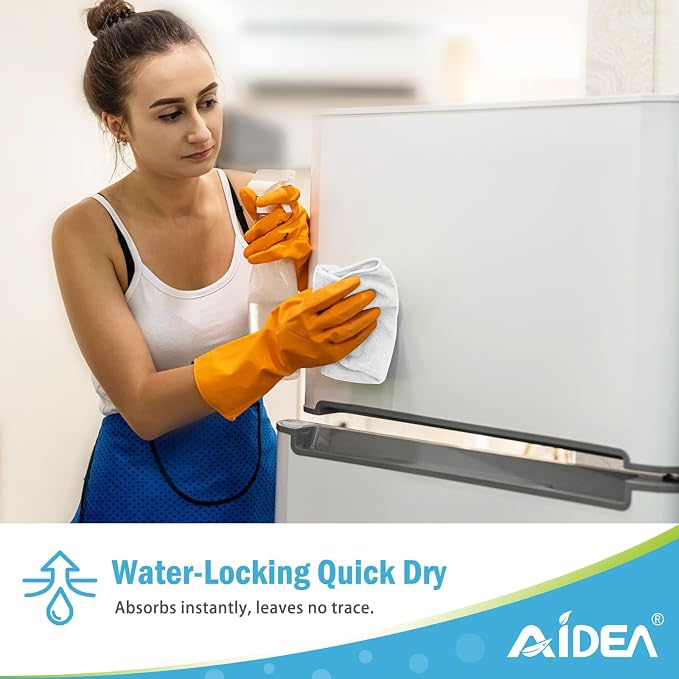 AIDEA Microfiber Cleaning Cloth-50PK, Soft Microfiber Towels - Image 6