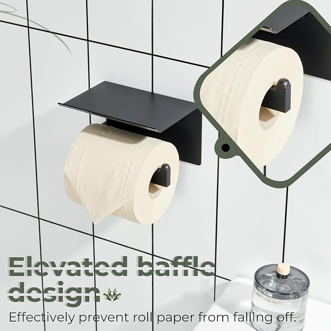 KOKOSIRI Black Toilet Paper Holders - Image 7