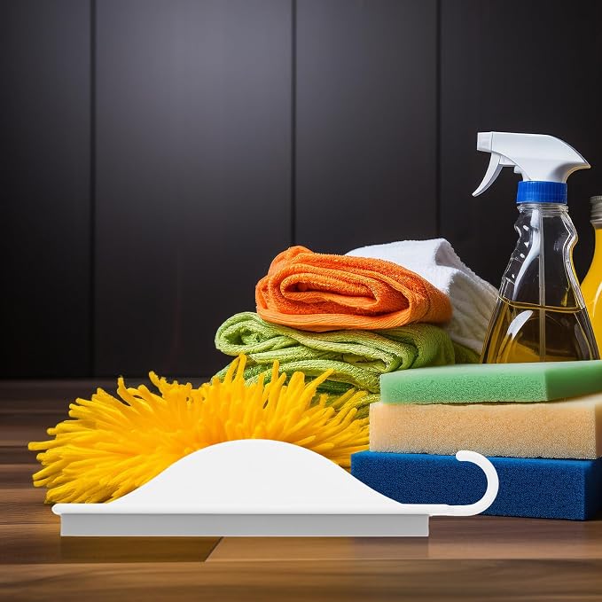 GARVALON Silicone Bathroom Glass Squeegee Mini Shower Mirror Water Scraper - Image 6