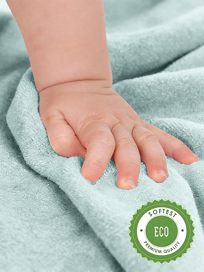 HIPHOP PANDA Baby Washcloths, Rayon Made from Bamboo - Image 5