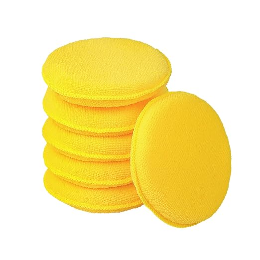 Microfiber Wax Applicator Pads, Car Wax Applicator, Buffing & Detail Polishing by FONAROLL