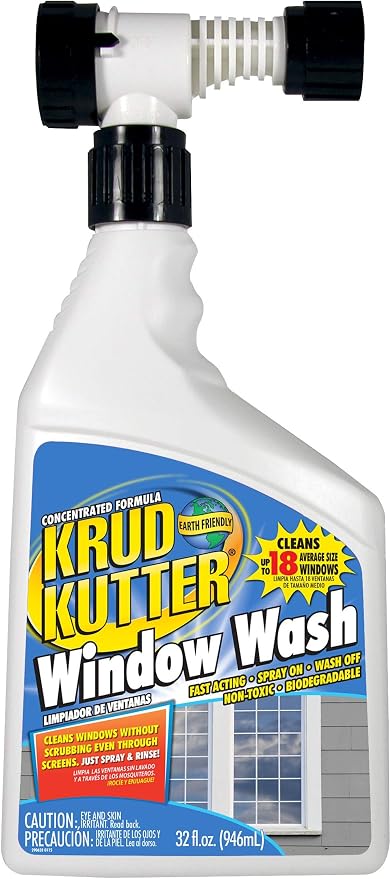 Krud Kutter WW32H4 Window Wash, 32 oz by Krud+Kutter