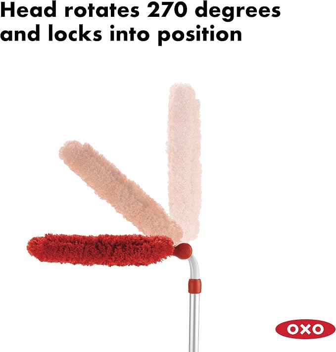 OXO Good Grips Microfiber Extendable Duster & Good Grips Microfiber Hand Duster - Image 7