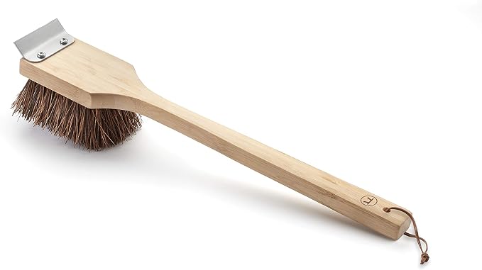 Outset Grill Cleaning Brush, Palmyra Bristle BBQ Brush by Outset