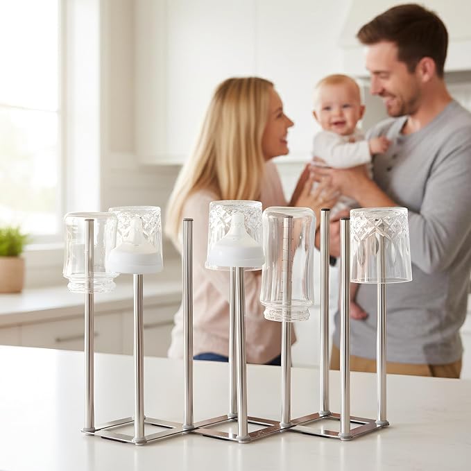 Water Bottle Drying Rack, Cup Drying Rack - Image 9