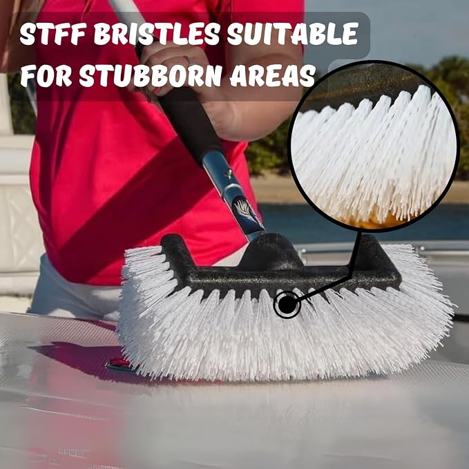 Big Bird Brush White Boat Deck Scrub Brush - Image 3