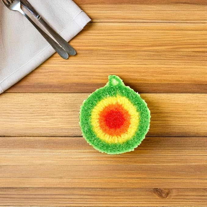 Garneck 5Pcs Dishwashing Towels Set Reusable Polyester Kitchen Cleaning Cloths - Image 6