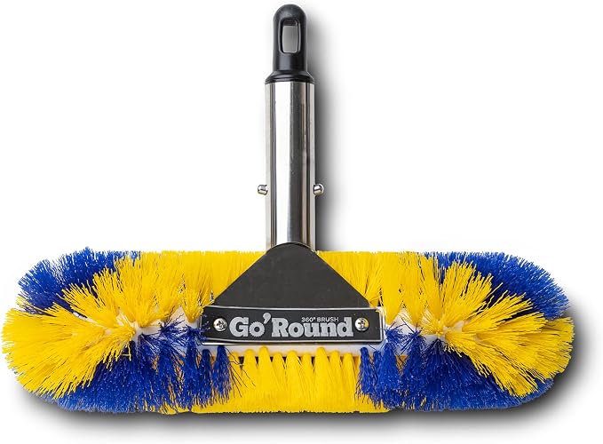 GoRound 360 Pro Pool Brush 12 inches by BlueTorrentPoolProducts