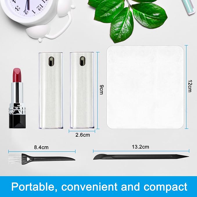 walrfid 2Pcs Car Screen Cleaner, Laptop Screen Cleaner Spray and Wipe, - Image 6