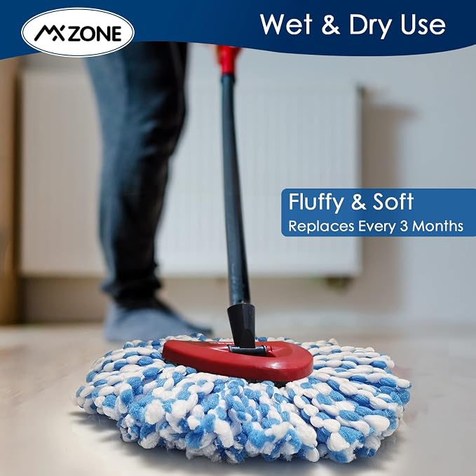 Spin Mop Replace Head for O Ceda Spinning EasyWring Rinse Clean Mop Refill - Image 8