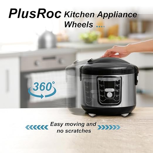 PlusRoc 16 Pack Self Adhesive Caster Wheels - Image 4