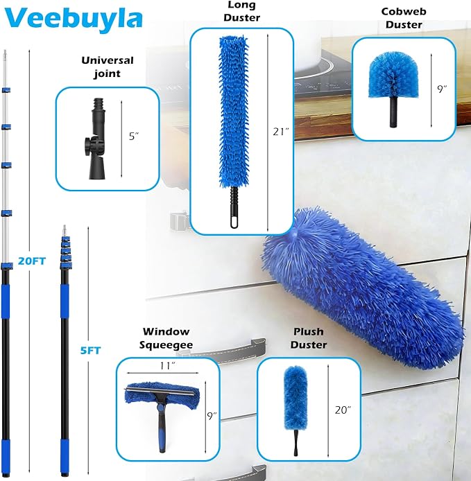 25FT Reach High Ceiling Duster Kits - Image 2