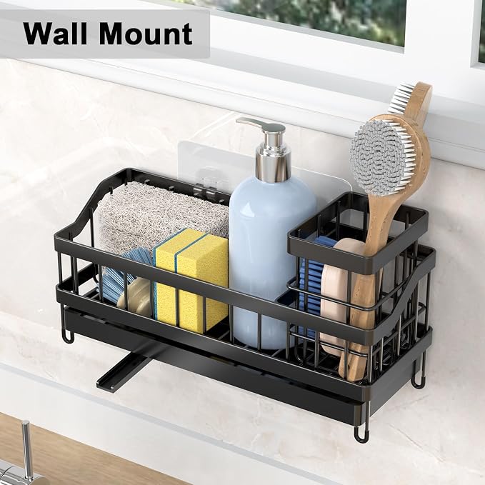 Sponge Holder for Kitchen Sink, Sink Caddy - Image 6