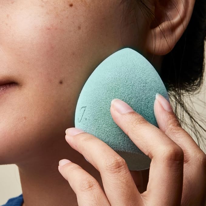 JUNO & Co. Microfiber Makeup Sponge, Dual Layer Technology - Image 6